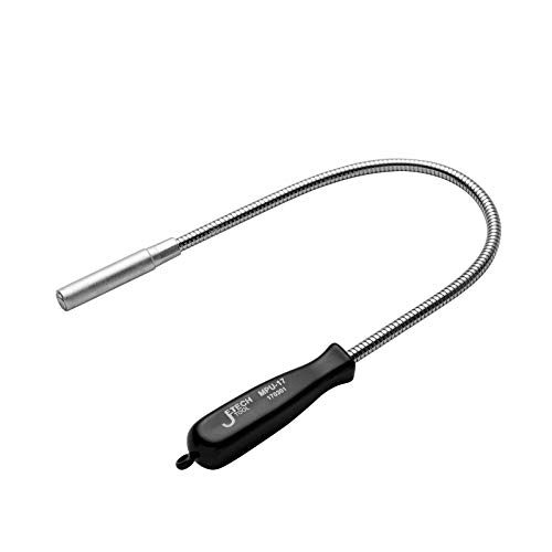 Jetech Flexible Magnetic Pick Up Tool, 20 Inch Flexible Retrieval Tool with Strong Magnet, 16 Inch Bendable Shaft, Ergonomic Grip Handle