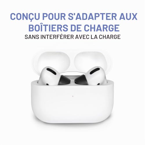 COMPLY Lot de 3 paires d'embouts d'écouteurs en mousse à mémoire de forme pour Airpods Pro | Embouts de rechange pour un ajustement confortable et sécurisé (petit) – vue 6