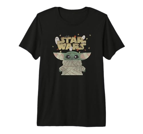 T-shirt Grogu Star Wars Mandalorian Halloween avec motif Grogu momie