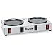 BUNN BUNWX2 Two Station Warmer Plate, 130 \W, Stainless Steel
