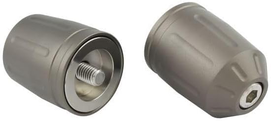 ZX-7R用 ウルトラヘビーバーエンドキャップ T2 M8タイプ マットチタン