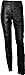 Produktbild German Wear Damen Lederhose aus Lammnappa Leder Leggings mit Spandex Echtleder Hose schwarz, Größe:S