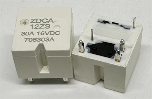 Relé 5 pines ZDCA-12ZS KC-1C-12V-30A para recambio eléctrico