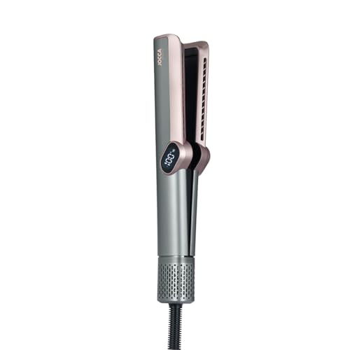 JOCCA – Plancha Secador 2 en 1 | Motor BLDC 110.000 rpm | Pantalla Digital 60–120 °C | Función Iónica y Autolimpieza | Modo Seco/Húmedo | 1000W