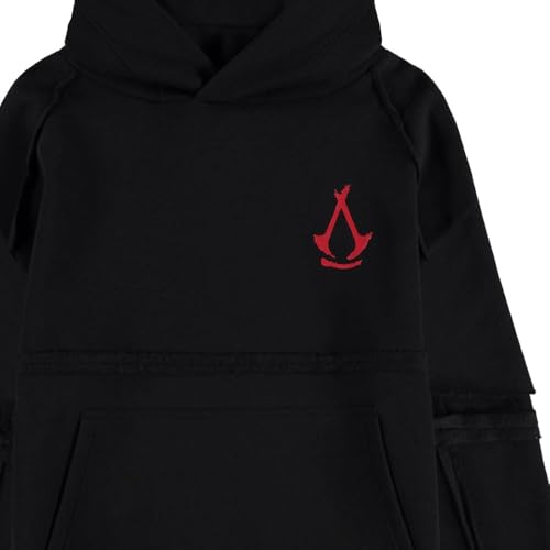 Assassin's Creed - Gaming Kapuzenpullover - Shadows Shinobi Novelty - Oversize - S bis XL - für Männer - Größe M - schwarz