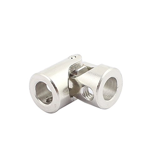 Image of uxcell 6mm to 6mm Inner Dia Rotatable Universal Steering Shaft U Joint Coupler