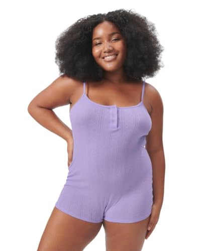 florence by mills Mameluco acogedor Crush Sweet para mujer, Millie Lavanda, XS