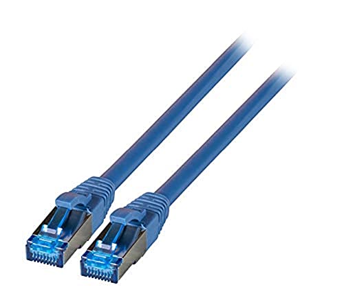 EFB Elektronik K5525FBL.3 câble de réseau 3 m Cat6a S/FTP (S-STP) Bleu - Câbles de réseau (3 m, Cat6a, S/FTP (S-STP), RJ-45, RJ-45, Bleu)