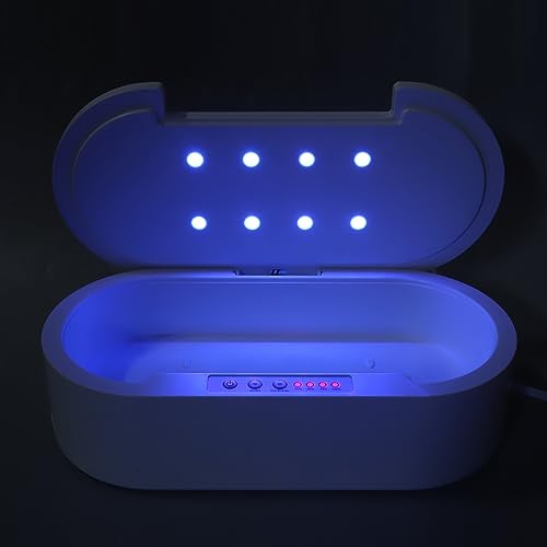 Caixa De Luz Desinfetante MOUMOUTEN, Limpador Ultravioleta Para Joias De Celular, Ferramentas Para U