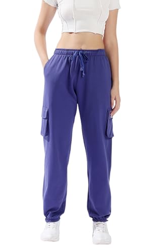 Pantalon de jogging en tricot taille haute avec maintien galbant