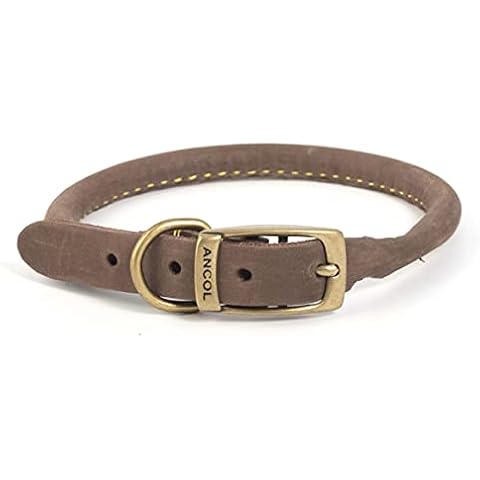 Ancol Timberwolf Leather Sable Dog Collar Cover