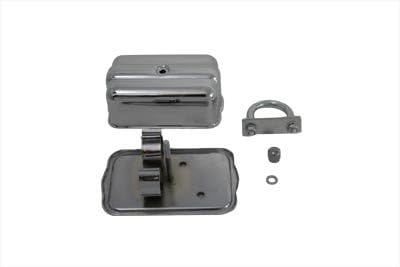 V-Twin 42-0318 Universal Chrome Spark Plug Holder With Clamps