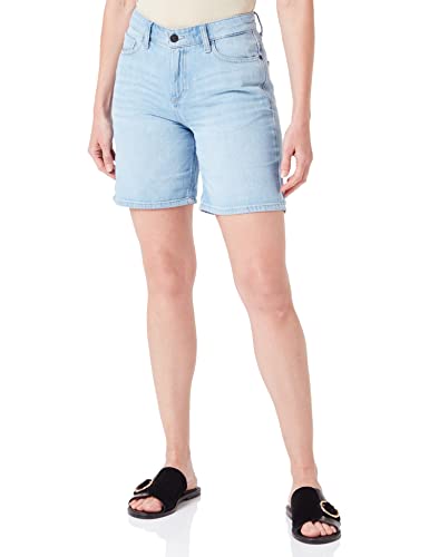 camel active Women's 5-Pocket Relaxed Fit Shorts, lightblue, 28