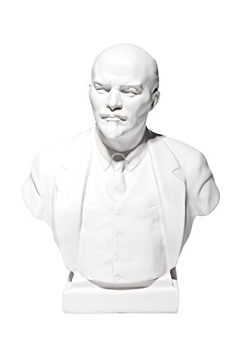 danila-souvenirs Soviet Russian Leader Vladimir Lenin Marble Bust Statue Sculpture 18 cm
