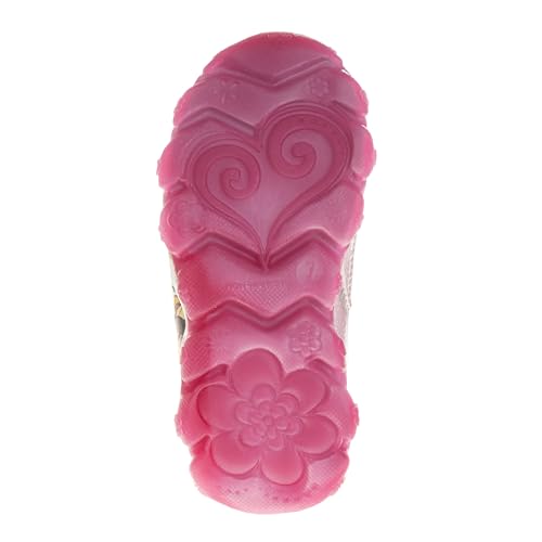 Disney Princess Shoes Led Light Up - Cinderella Snow White Belle Tiana - Girls Athletic Lightweight Tennis Breathable Running Sneakers thumb #5