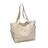 Bolsa de pano para transporte manual com forro interno