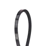 sourcing map AX33(13x840Li) Gezahnte Keilriemen AX-Abschnitt Antrieb Rohkante Gürtel 840mm Innen Umfang EPDM für Kraftübertragung