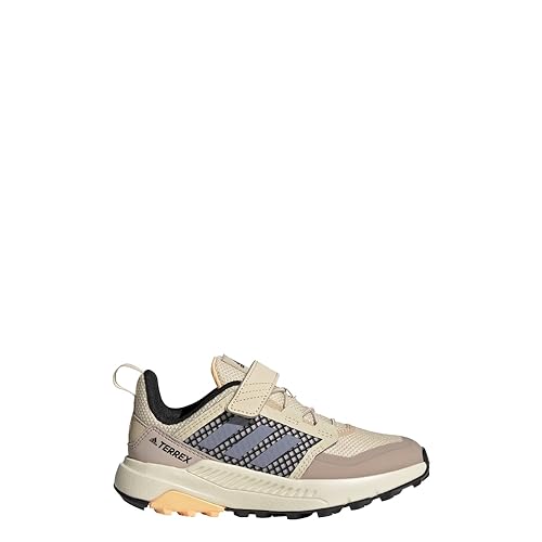 adidas Terrex Trailmaker Sneaker, Sand Strata/Silver Violet/Acid Orange, 11 US Unisex Little Kid