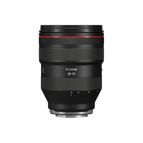 Canon RF 28-70mm F2L USM Lens - L-Series Ultra-Fast Standard Zoom Lens | 9-Blade Aperture | Weatherproof | Travel, Wedding and Photojournalism | Canon EOS R System Compatible