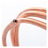 ACICS 1M T2赤銅コイル2/3/4/5/6/8/10/12/14/16mm銅チューブエアコン銅パイプソフトチューブ99.9％T2銅 DIY冷却 (Color : OD 4 x T 0.5)