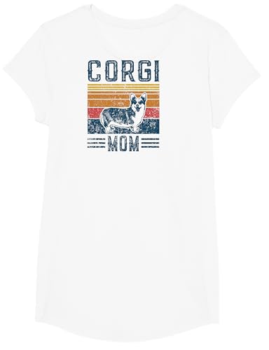 Hund Corgi Mama - Vintage Corgi Mama T-Shirt