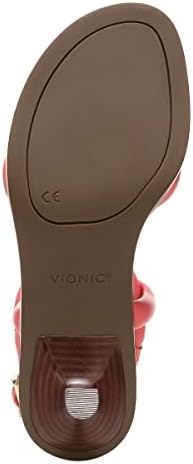 Vionic Angelica Women's Kitten Heeled Sandals with Support Shell Pink - 9 Medium | Image 3