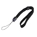 Xuniu Lanyard Correa para la muñeca, Cuerda Colgante Ajustable para teléfono móvil Wii cámara teléfono Mp3 Mp4 16x1cm Negro