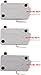 TUAIC KW3A Microwave Oven Door Switch 16A 125V/250V Door Interloc (2 Normally Open and 1 Normally Close)