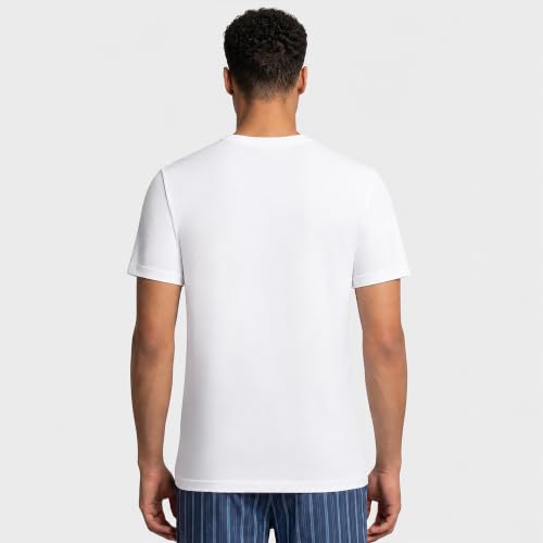 Levi's Store Levi's Men's Cotton Plain Regular Fit T-Shirt (White L) - Image 3