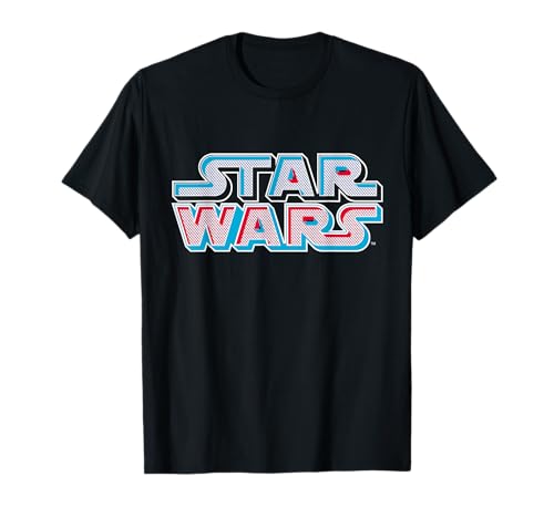 Star Wars t-shirt au logo classique rétro comic pour vos sorties street et geek