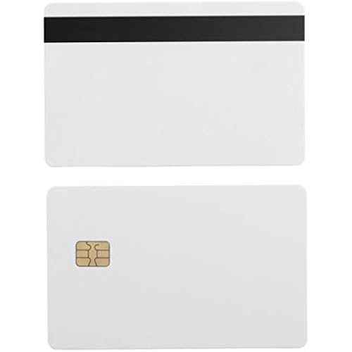 100 Pack - SLE4442 Chip Cards w/HiCo 2 Track Mag Stripe