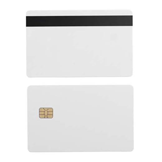 Bodno 10 Pack - SLE4442 Chip Cards w/HiCo 2 Track Mag Stripe