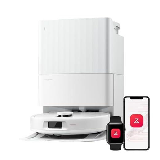 roborock Qrevo S Pro Saugroboter mit Wischfunktion, verbessert von QV 35A, 18.500 Pa, 75 °C Heißwasser-Moppreinigung, Anti-Tangle System, Reactive Tech Hindernisvermeidung, All-in-One Dock (Weiß)