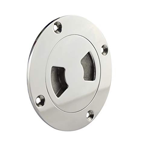 NRX&XRC 3" Boat Deck Plate Made from Heavy Duty 316 Marine Grade Stainless Steel with Fastners by NRC&XRC - Image 8