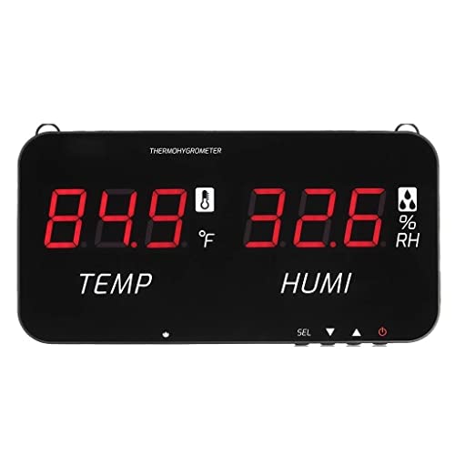 JSEIAJB インテリジェント温度湿度計壁マウント型デジタル温度計湿度計産業農業魔法機器