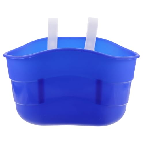 OUNONA Basket Plastic Things Blue Basket Suitable Easy to Store to Attach Hanging for Convenient Bike Scooter for Outdoor Cycling