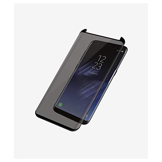 PanzerGlass Privacy displayskydd (Case Friendly) för Samsung Galaxy S8, Black