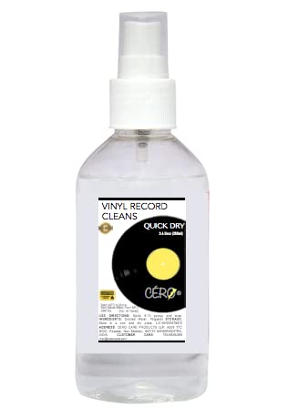 CERO ® Vinyl LP Record Cleaner Spray QUICK DRY (200ml)