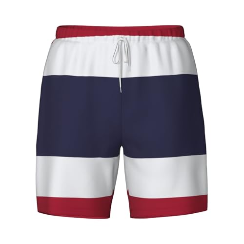 Bañador para hombre estampado transpirable ligero ropa de playa secado rápido 5