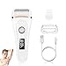hommova 2 in 1 Women's Epilator – Cordless Rechargeable Hair Removal Device with 2 Speeds & LCD Display, Wet/Dry Use for Face Legs Underarms and Bikini Line (1 Pack)