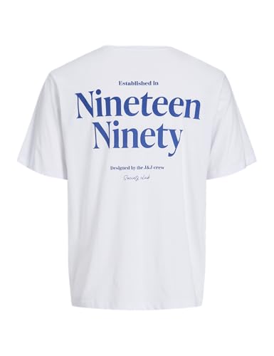 T shirt Jack and Jones Jjninety Ss Crew Homme - vue 4