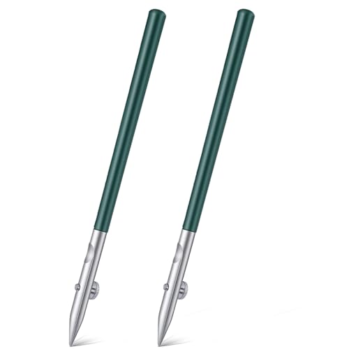 Larrel 2PCS Ruling Pen for Masking Fluid, Art Ruling Pen, Masking Fluid Pens for Fine Line, Technical Drawing, Cartography and Calligraphy, Suitable for Use with Drawing Ink and Gouache (Green)