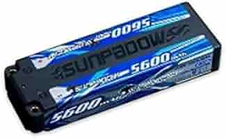 sunpadow リポバッテリー5600 中古 4本セット Amazon.co.jp: 【国内正規品】SUNPADOW 7.4V / 5600mAh / 120C