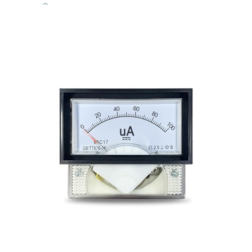 Microampèremètre 85C17 DC ampèremètre 500uA instrument boîte noire