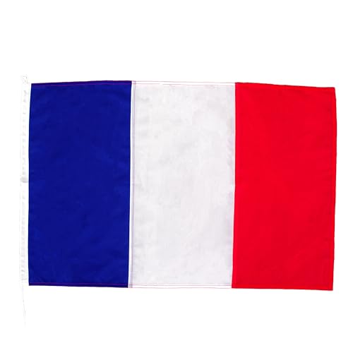 Drapeau de la France extérieur durable en tissu 160 g/m² pour mât
