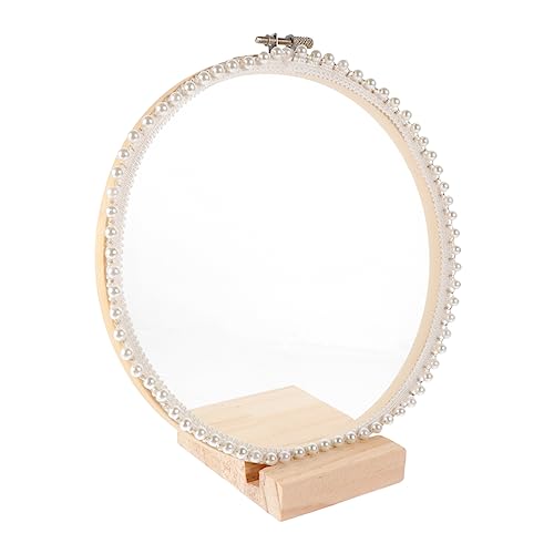 Porte-bijoux dentelle rond 20cm : exposez vos souvenirs et boucles d'oreilles