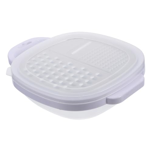 ABOOFAN 3-in-1 Vegetable Mandoline Slicer (Purple)