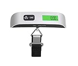 Luggage Scale, KZ 110lb/50kg Hanging Luggage Weight Scale for Travel (silver)