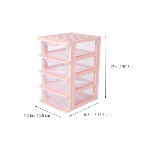 Boîte rangement cosmétique avec tiroir résistant et design compact - 2