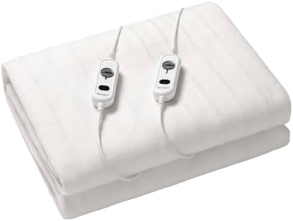 Dreamaker Dual Control Washable Fitted Electric Blanket 3 Heat Se...